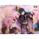 Estátua Homura Akemi em kimono roxo 45 cm