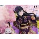 Estátua Homura Akemi em kimono roxo 45 cm
