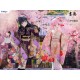 Estátua Homura Akemi em kimono roxo 45 cm