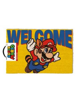 Felpudo coco Super Mario Welcome