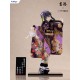 Estátua Homura Akemi em kimono roxo 45 cm