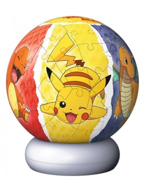 Balle puzzle 3D Pokémon avec lampe de nuit