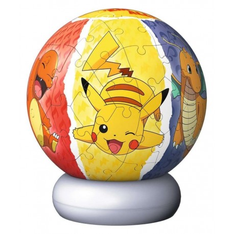 Balle puzzle 3D Pokémon avec lampe de nuit