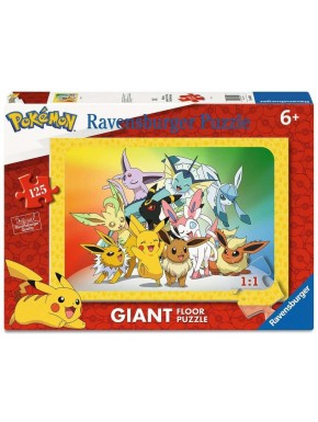 Puzzle géant de sol Pokémon 125 pièces