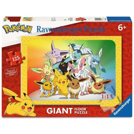 Puzzle géant de sol Pokémon 125 pièces
