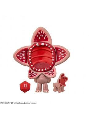Figurine Gomee Mogorgon de Stranger Things en rouge et rose