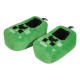Chaussons Minecraft Creeper en peluche verts