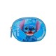 Porte-monnaie bleu Disney Lilo et Stitch avec fermeture éclair
