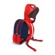 Sac à dos enfant rouge Spiderman avec capuche et bretelles