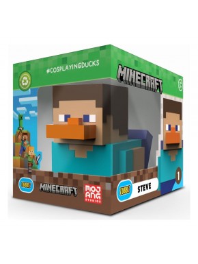 Figurine PVC Steve de Minecraft Tubbz 10 cm