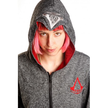 Felpa di Assassin's Creed scuro-grigio