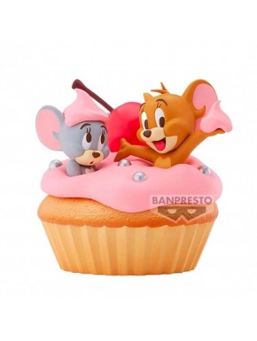 Figurine de Tom et Jerry style cupcake par Banpresto