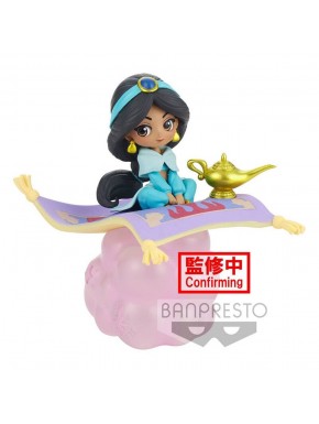 Figura de Jasmine en alfombra mágica de Banpresto