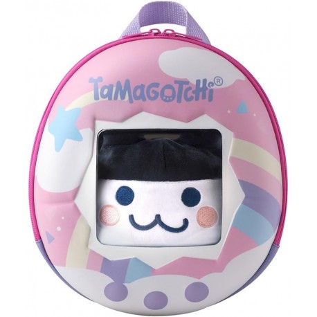 Sac à dos Tamagotchi Mimitchi avec peluche évolutive Bandai