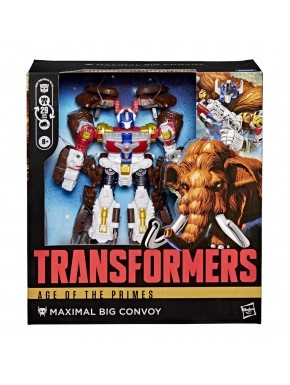 Figurine Maximal Big Convoy Transformers, mode robot et mammouth