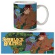 Caneca de cerâmica Sherlock Holmes Studio Ghibli