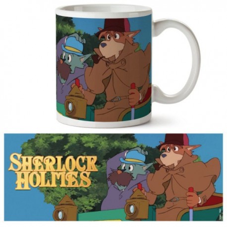 Caneca de cerâmica Sherlock Holmes Studio Ghibli