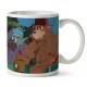 Caneca de cerâmica Sherlock Holmes Studio Ghibli