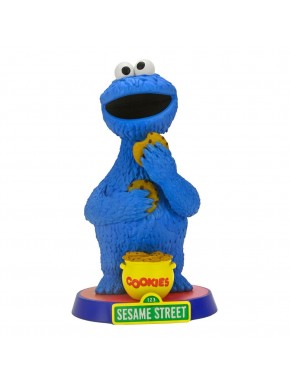 Figurine hoquet de Cookie Monster de 18 cm en polyrésine