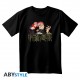 T-shirt noir Jujutsu Kaisen avec Itadori et Sukuna