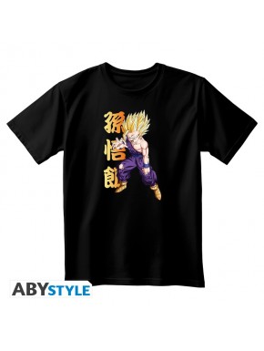 T-shirt unisexe noir Dragon Ball avec Gohan