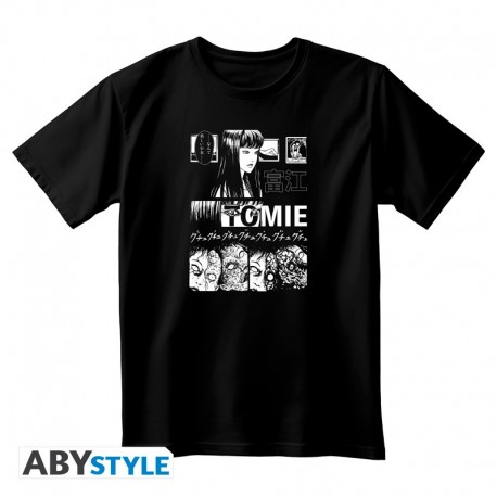 T-shirt unisexe noir Tomie de Junji Ito