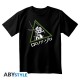 T-shirt noir avec Roronoa Zoro de One Piece