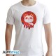 T-shirt blanc avec design Turbo Granny de Dan da Dan