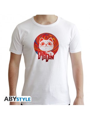 T-shirt blanc avec design Turbo Granny de Dan da Dan