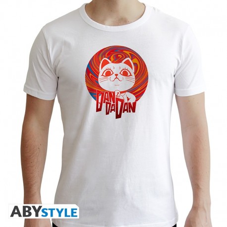 T-shirt blanc avec design Turbo Granny de Dan da Dan