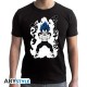 T-shirt noir Végéta Bleu Royal Dragon Ball Super