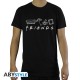 T-shirt noir Friends avec logo