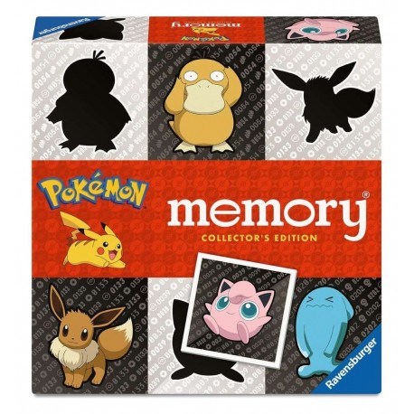Caja y cartas del juego Pokémon Memory Ravensburger