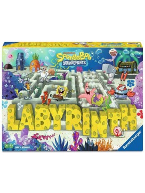Boîte du jeu de société Labyrinthe Bob l'éponge Ravensburger