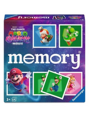 Boîte et cartes du jeu Memory Super Mario Galaxy