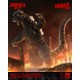 Figurine articulée Godzilla 23 cm avec lumière LED