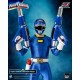 Figura Power Rangers Turbo Ranger Azul com acessórios