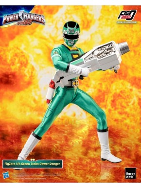 Figurine articulée Power Rangers Turbo Green Turbo 30 cm