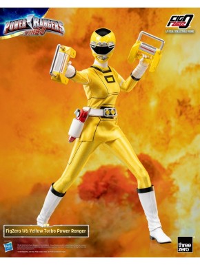 Figurine articulée Yellow Turbo Power Ranger 30 cm
