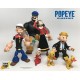 Figurine articulée Popeye avec accessoires par Boss Fight Studio