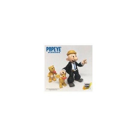 Figurine articulée Castor Oyl de Popeye avec accessoires