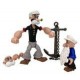 Figura articulada de Poopdeck Pappy com acessórios