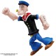 Figurine articulée de Popeye avec chemise noire et accessoires