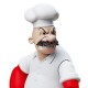 Figura articulada Rough House de Popeye com acessórios.