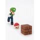 Figura Luigi 11 cm S.H. Figuarts com acessórios