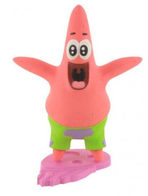 Mini figurine de Patrick 7 cm de Bob l'éponge