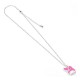 Colgante My Melody en cadena plateada