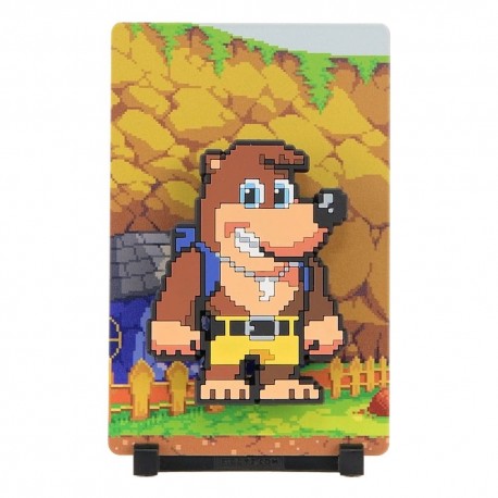 Figura colecionável magnética Banjo-Kazooie de 11 cm
