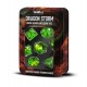 Set de 7 dados poliédricos Dragon Storm Green
