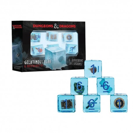 Pack de dados Gelatinous Cube de Dungeons & Dragons